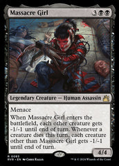 Garota-massacre / Massacre Girl - Magic: The Gathering - MoxLand