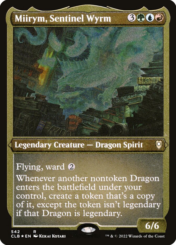Miirym, Dragão Sentinela / Miirym, Sentinel Wyrm - Magic: The Gathering - MoxLand