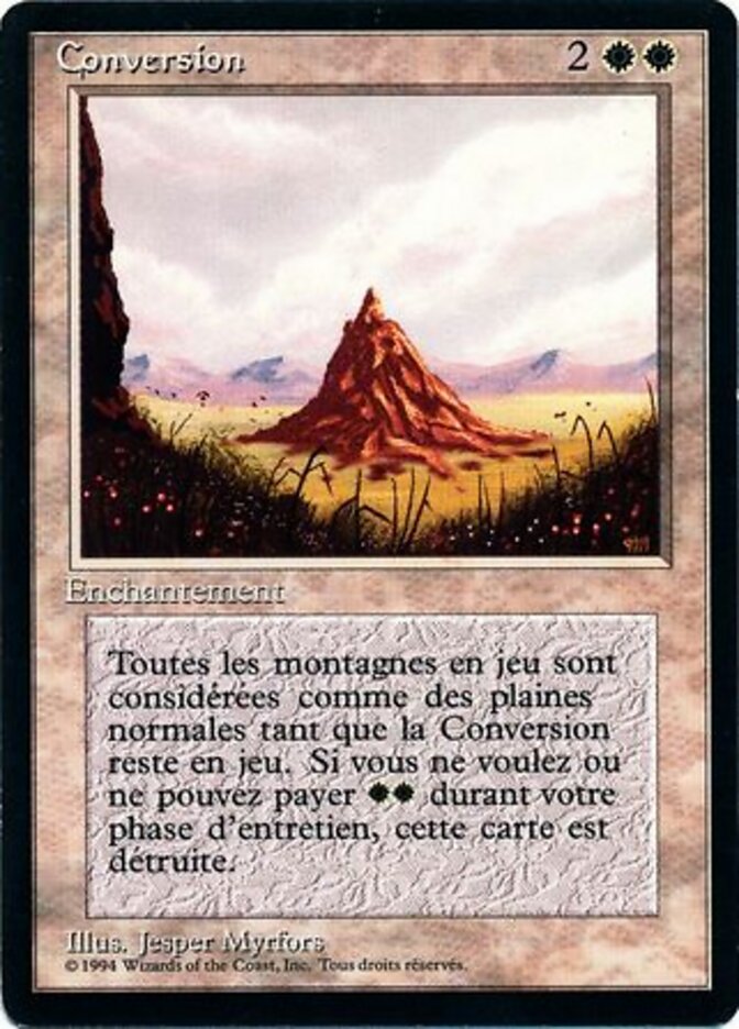 Conversão / Conversion - Magic: The Gathering - MoxLand