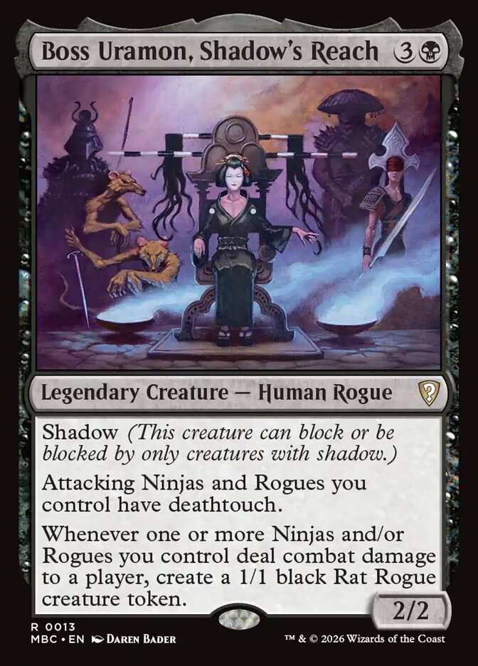 Boss Uramon, Shadow's Reach - Magic: The Gathering - MoxLand