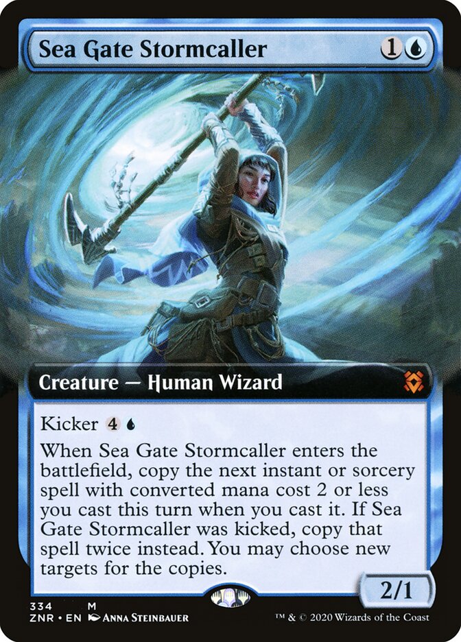 Evocadora de Tormenta de Portão Marinho / Sea Gate Stormcaller - Magic: The Gathering - MoxLand