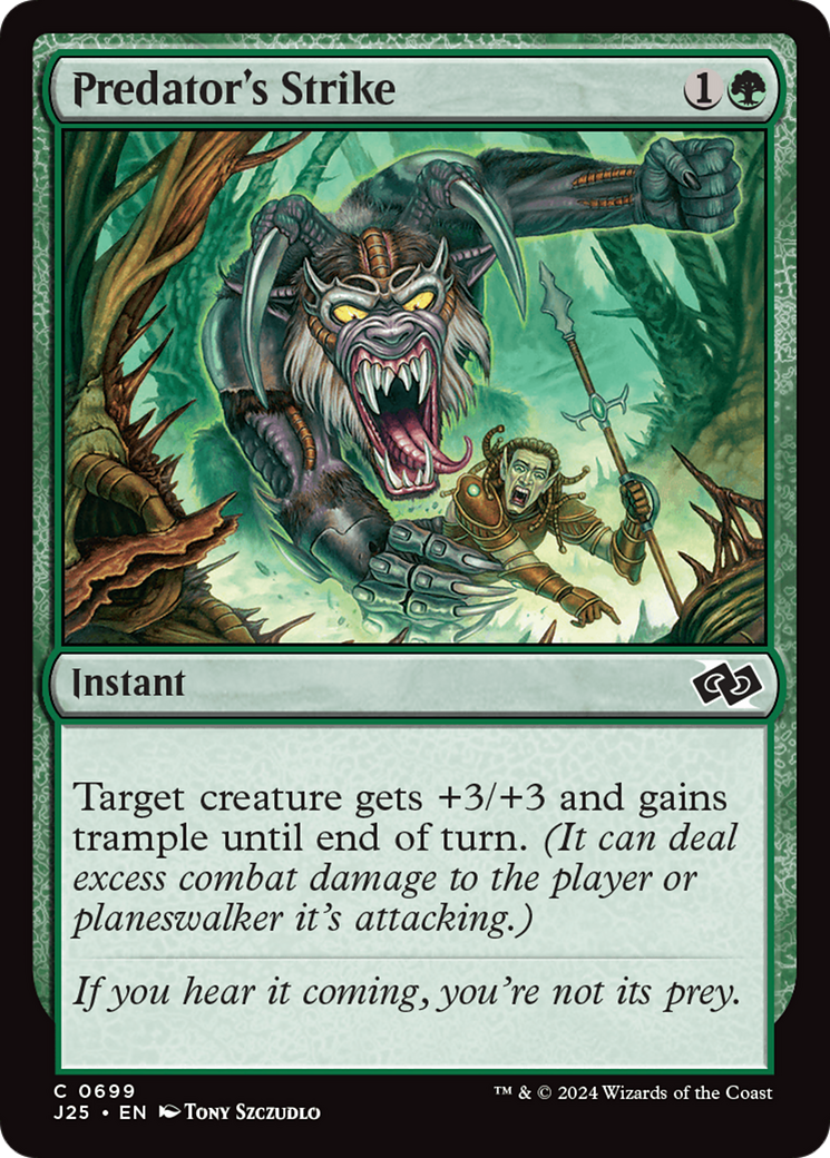 Ataque do Predador / Predator's Strike - Magic: The Gathering - MoxLand