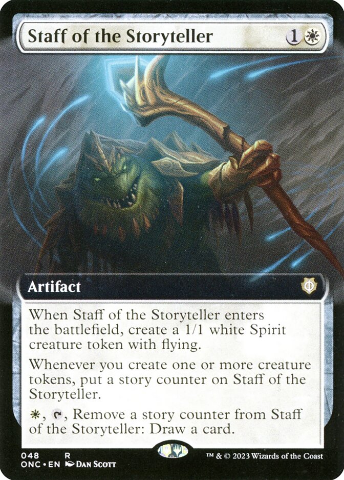 Cajado do Contador de Histórias / Staff of the Storyteller - Magic: The Gathering - MoxLand