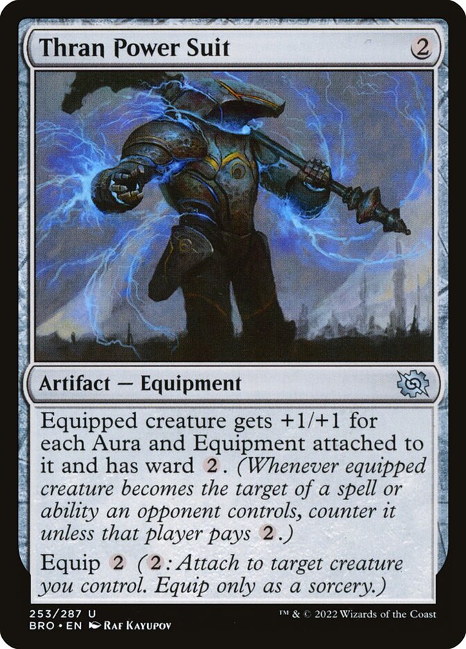 Armadura Energética Thran / Thran Power Suit - Magic: The Gathering - MoxLand