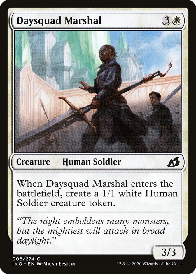 Marechal do Esquadrão Diurno / Daysquad Marshal - Magic: The Gathering - MoxLand