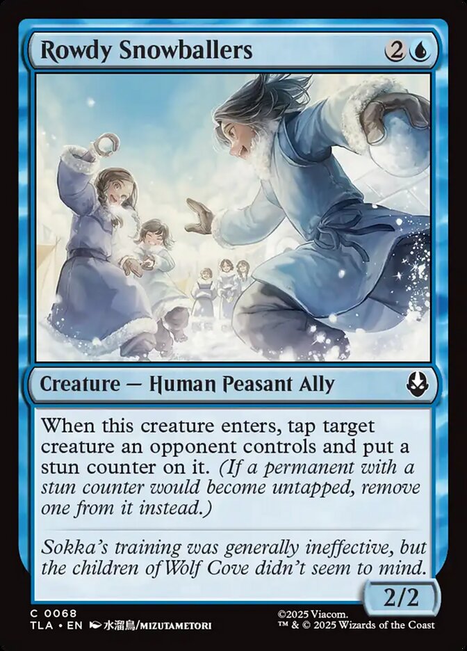 Lançadores de Neve Barulhentos / Rowdy Snowballers - Magic: The Gathering - MoxLand