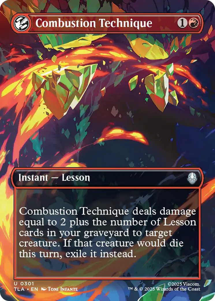 Técnica de Combustão / Combustion Technique - Magic: The Gathering - MoxLand