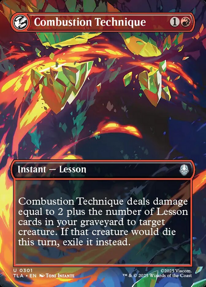 Técnica de Combustão / Combustion Technique - Magic: The Gathering - MoxLand