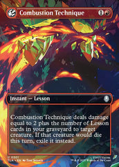 Técnica de Combustão / Combustion Technique - Magic: The Gathering - MoxLand