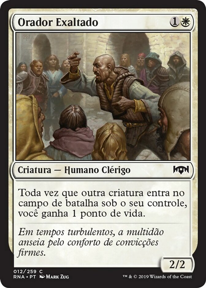 Orador Exaltado / Impassioned Orator - Magic: The Gathering - MoxLand