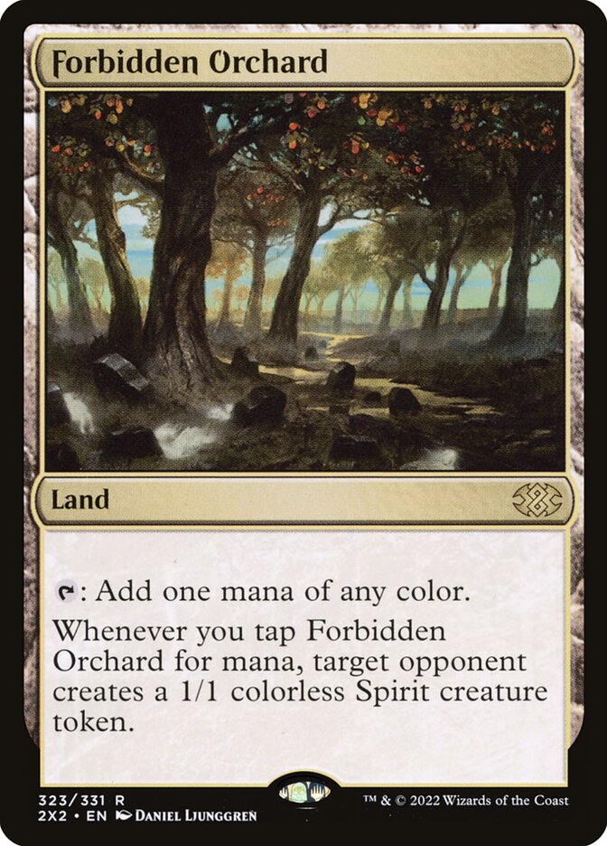 Pomar Proibido / Forbidden Orchard - Magic: The Gathering - MoxLand