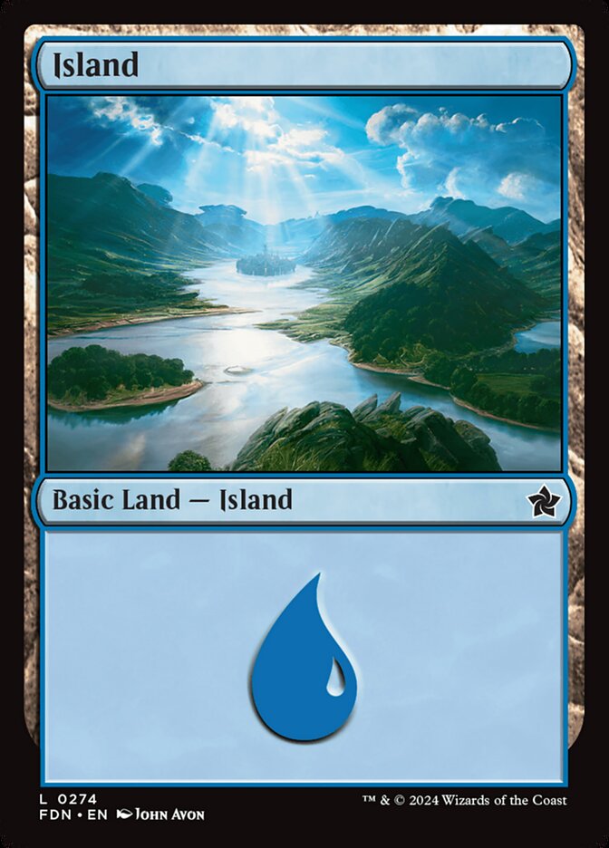 Ilha / Island - Magic: The Gathering - MoxLand