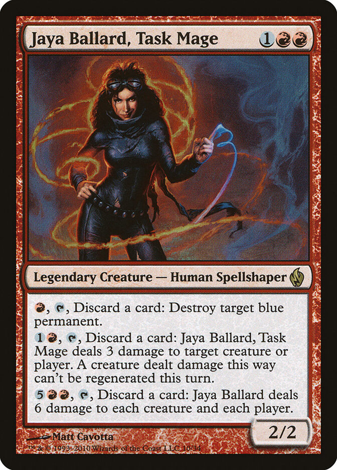 Jaya Ballard, Maga Especialista / Jaya Ballard, Task Mage - Magic: The Gathering - MoxLand