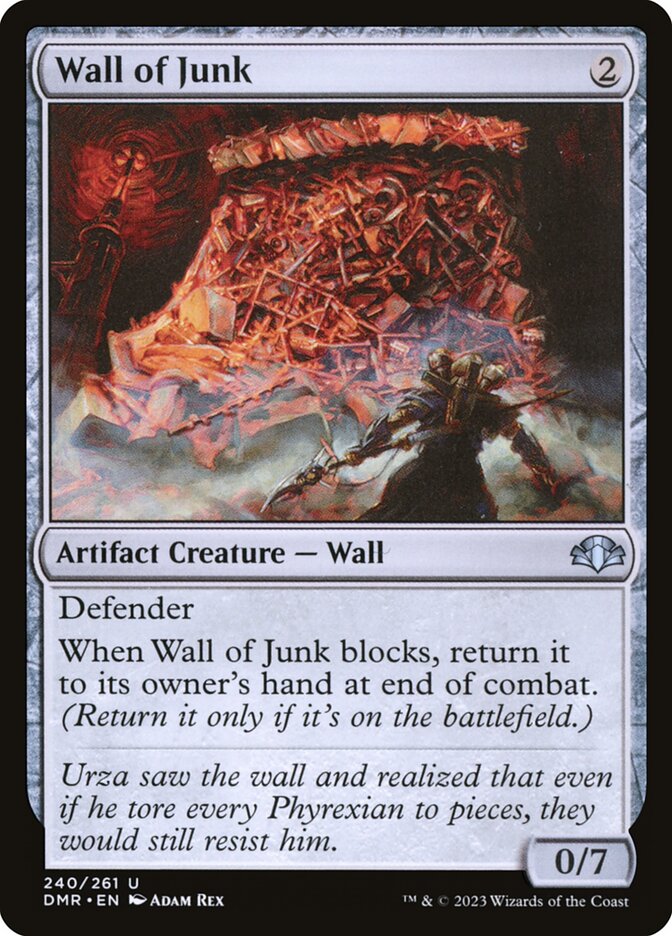 Barreira de Sucata / Wall of Junk - Magic: The Gathering - MoxLand