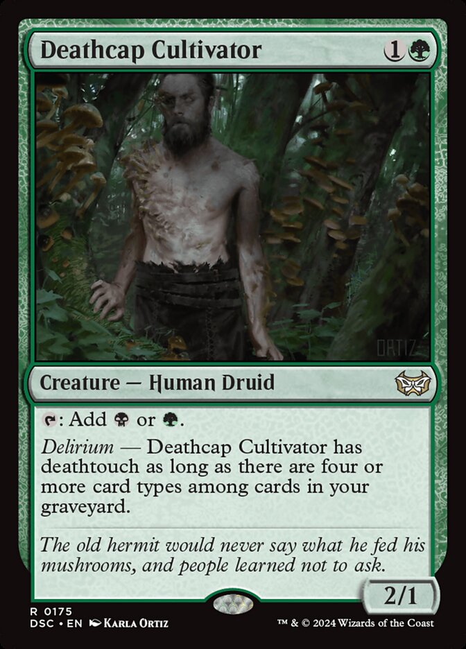 Cultivador de Cicuta Verde / Deathcap Cultivator - Magic: The Gathering - MoxLand