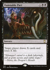 Pacto Condenável / Damnable Pact - Magic: The Gathering - MoxLand