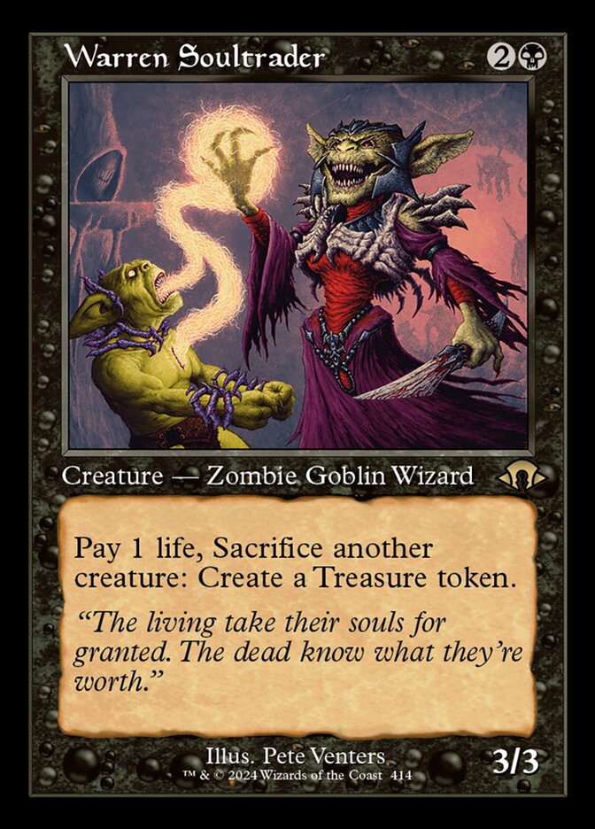 Negociador de Almas do Viveiro / Warren Soultrader - Magic: The Gathering - MoxLand