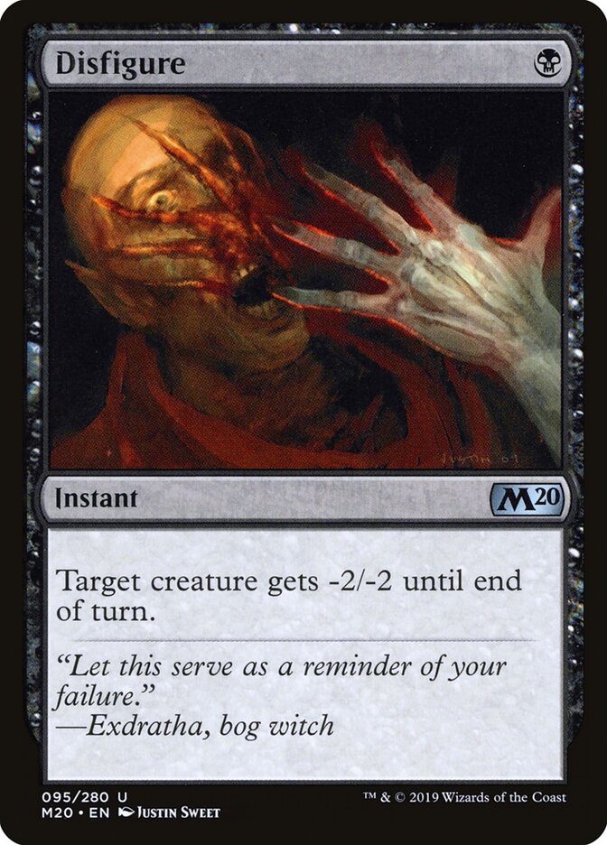 Desfigurar / Disfigure - Magic: The Gathering - MoxLand