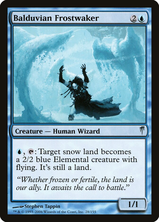 Desperta-Gelo Balduviano / Balduvian Frostwaker - Magic: The Gathering - MoxLand