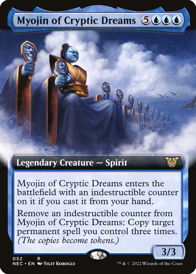 Myojin dos Sonhos Enigmáticos / Myojin of Cryptic Dreams - Magic: The Gathering - MoxLand