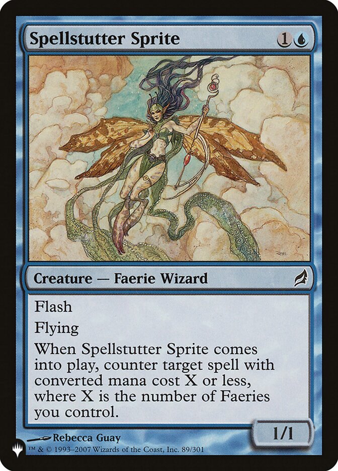 Sílfide Magioclasta / Spellstutter Sprite - Magic: The Gathering - MoxLand