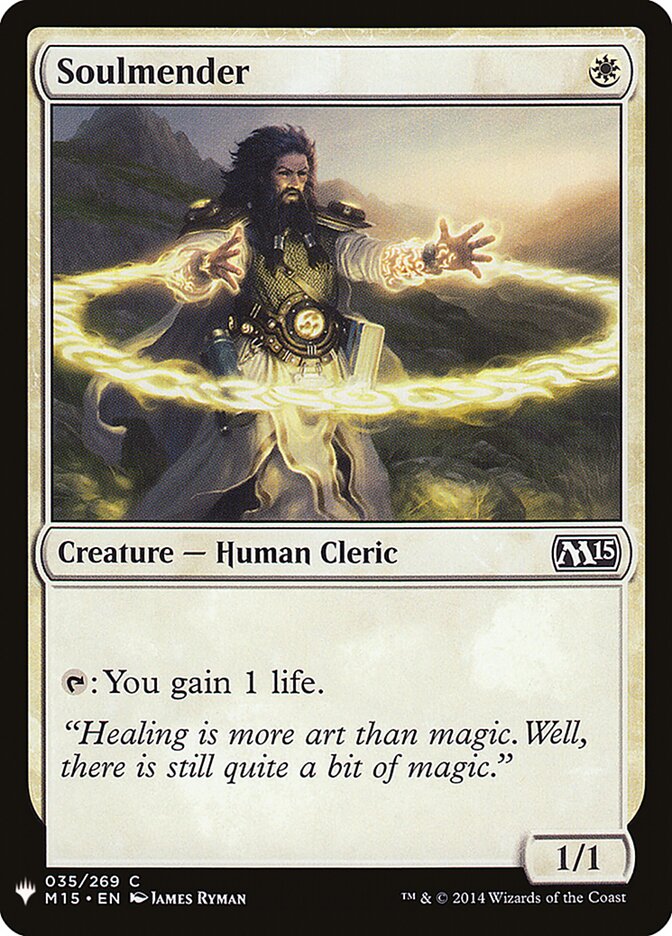 Reparador de Alma / Soulmender - Magic: The Gathering - MoxLand