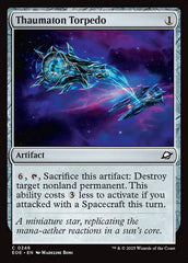 Torpedo Taumatônico / Thaumaton Torpedo - Magic: The Gathering - MoxLand