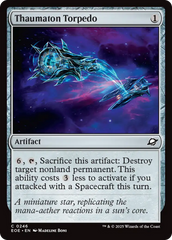 Torpedo Taumatônico / Thaumaton Torpedo - Magic: The Gathering - MoxLand