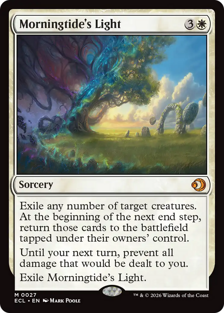 Luz do Alvorecer / Morningtide's Light - Magic: The Gathering - MoxLand