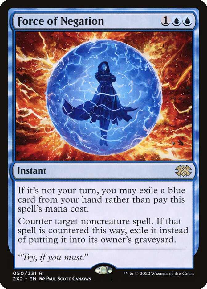 Força da Negação / Force of Negation - Magic: The Gathering - MoxLand