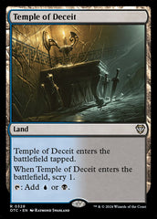 Templo do Engano / Temple of Deceit - Magic: The Gathering - MoxLand