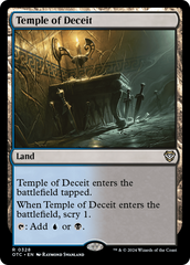 Templo do Engano / Temple of Deceit - Magic: The Gathering - MoxLand