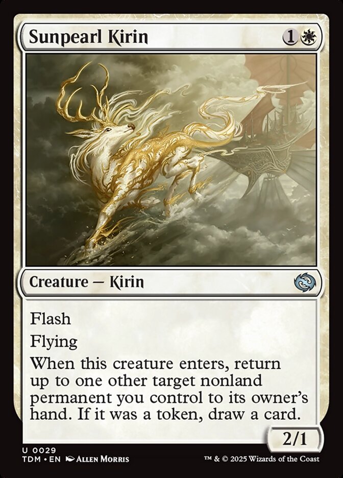 Kirin da Pérola Solar / Sunpearl Kirin - Magic: The Gathering - MoxLand