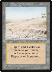 Elephant Graveyard / Elephant Graveyard - Magic: The Gathering - MoxLand
