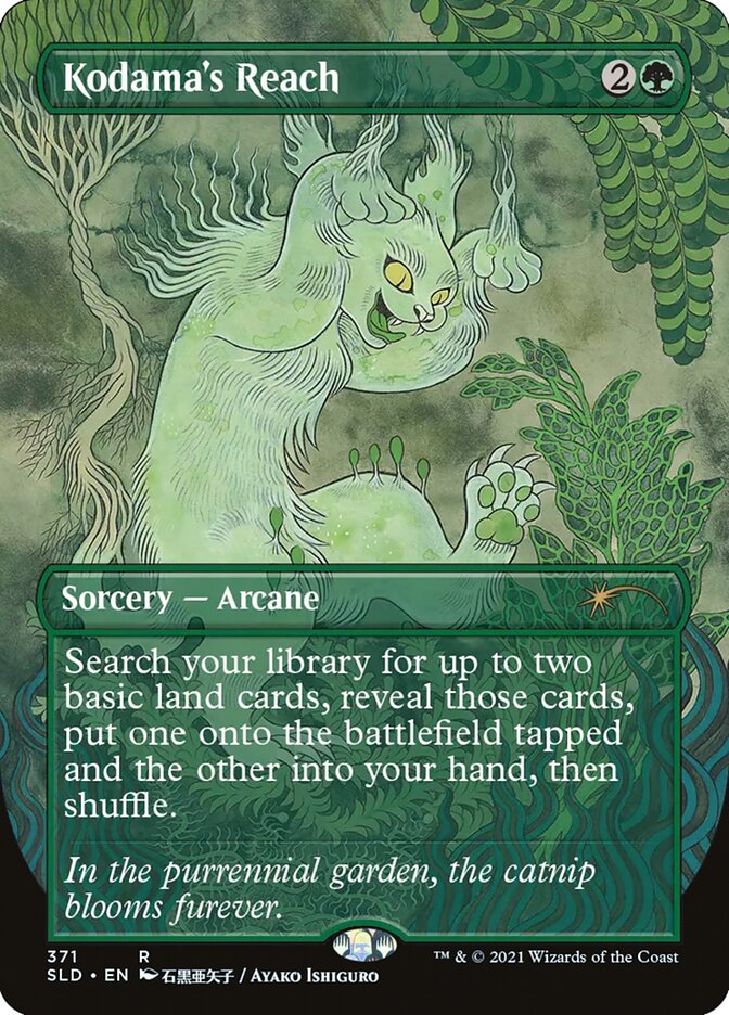 Alcance do Kodama / Kodama's Reach - Magic: The Gathering - MoxLand