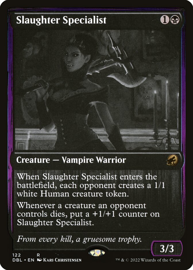 Especialista em Matança / Slaughter Specialist - Magic: The Gathering - MoxLand