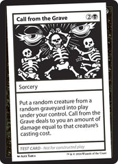 Call from the Grave - Magic: The Gathering - MoxLand