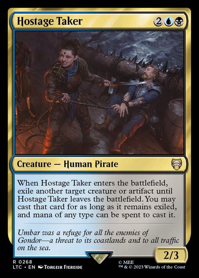 Tomadora de Reféns / Hostage Taker - Magic: The Gathering - MoxLand