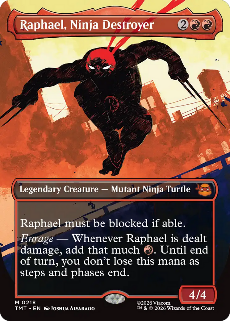 Raphael, Ninja Destroyer - Magic: The Gathering - MoxLand