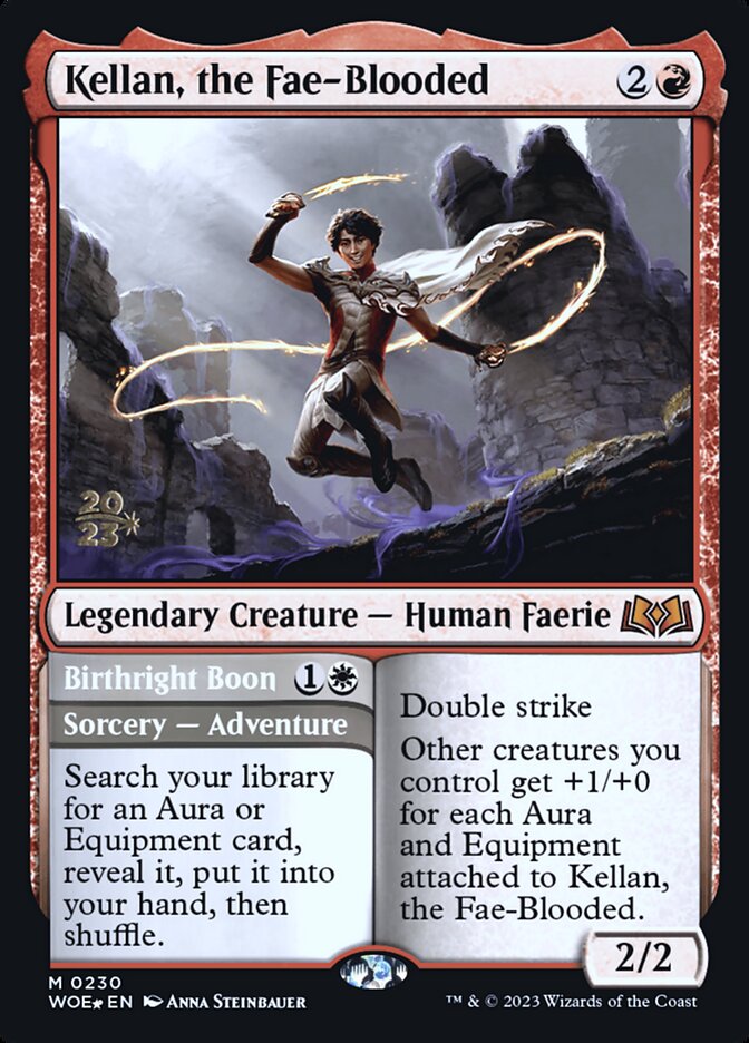 Kellan do Sangue Feérico / Kellan, the Fae-Blooded - Magic: The Gathering - MoxLand