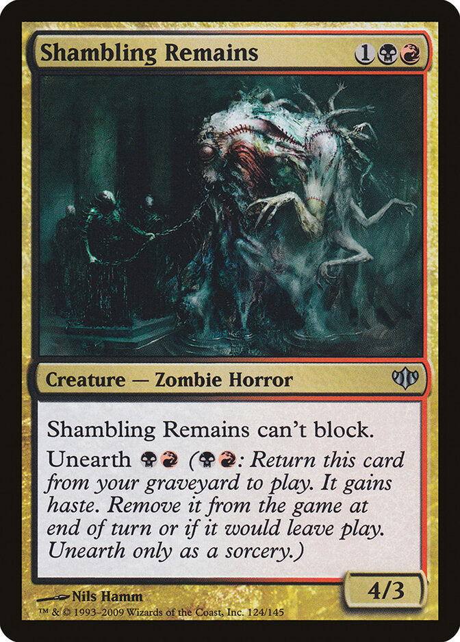 Resquícios Trôpegos / Shambling Remains - Magic: The Gathering - MoxLand