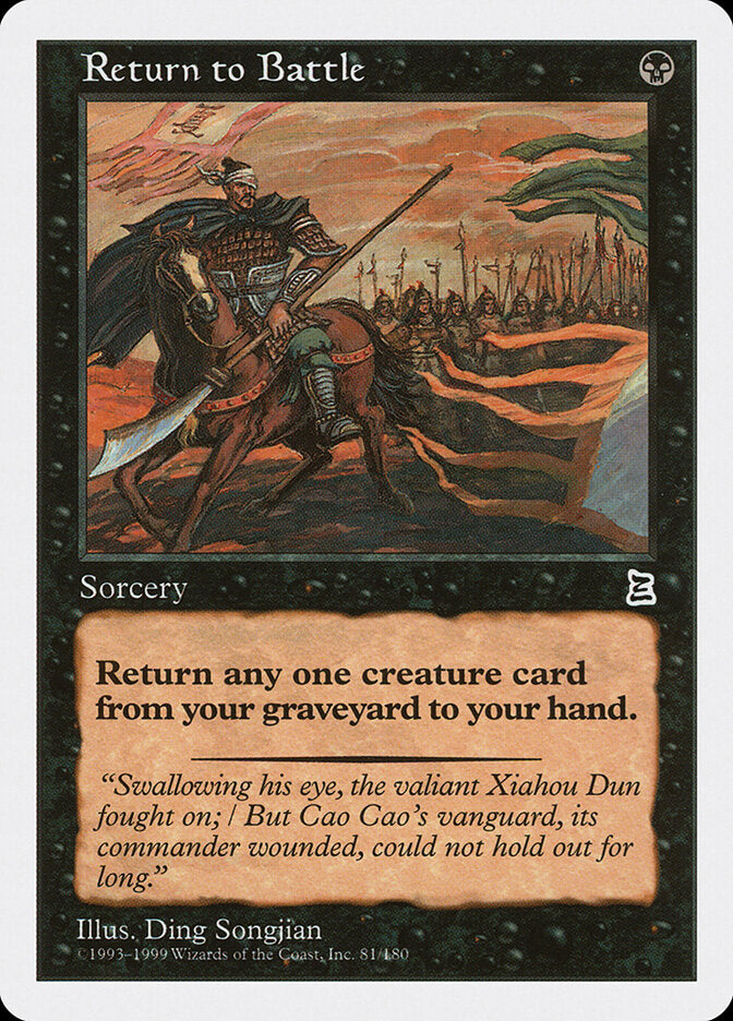 Return to Battle - Magic: The Gathering - MoxLand