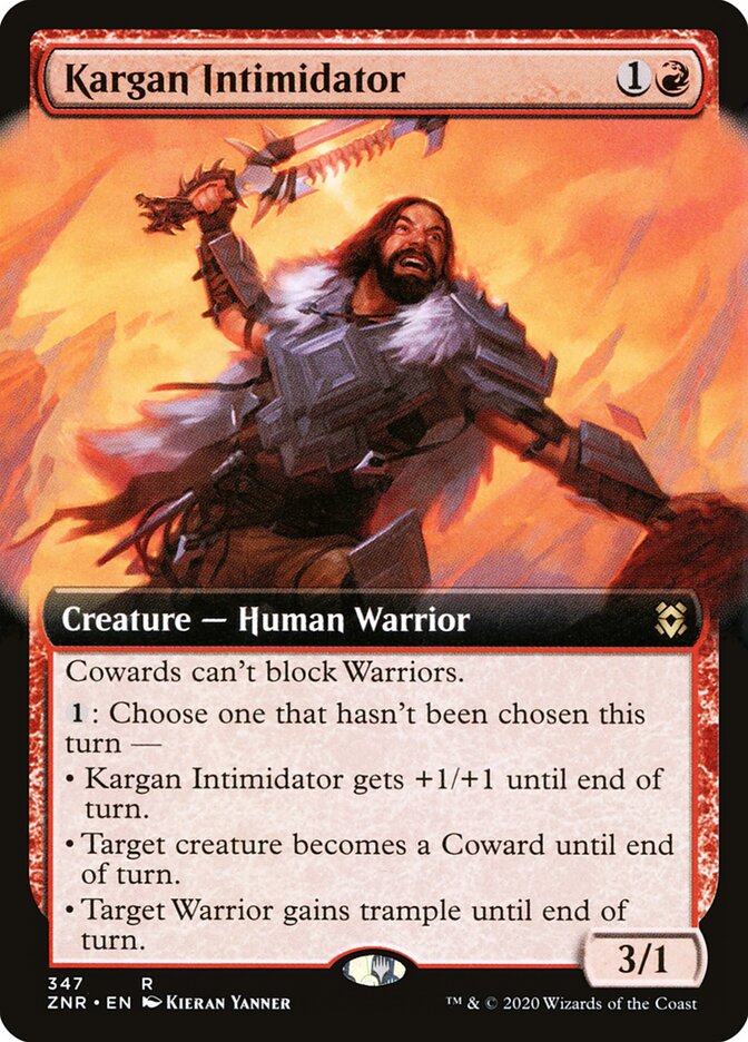 Intimidador Karganiano / Kargan Intimidator - Magic: The Gathering - MoxLand