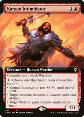 Intimidador Karganiano / Kargan Intimidator - Magic: The Gathering - MoxLand