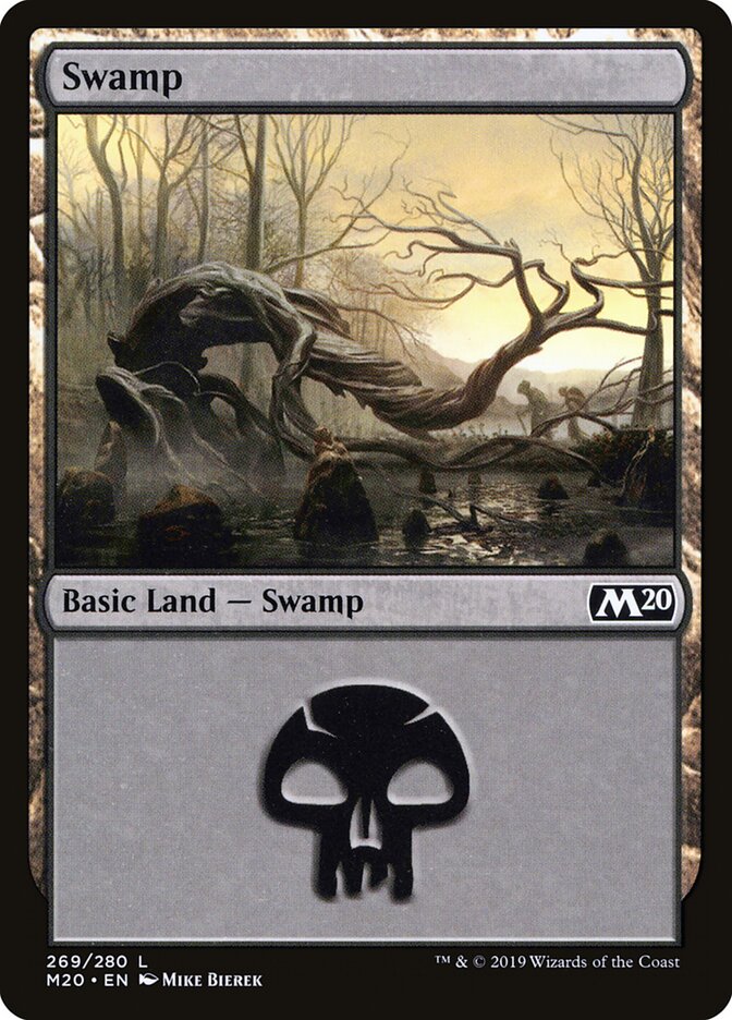 Pântano / Swamp - Magic: The Gathering - MoxLand