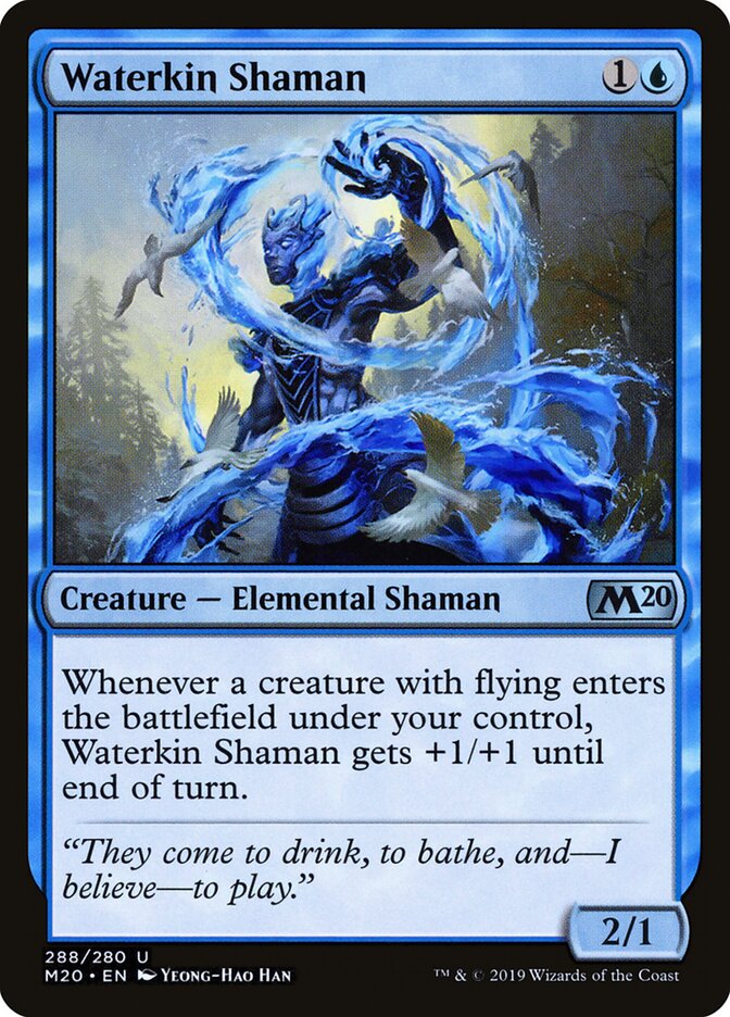 Xamã Aquíneo / Waterkin Shaman - Magic: The Gathering - MoxLand