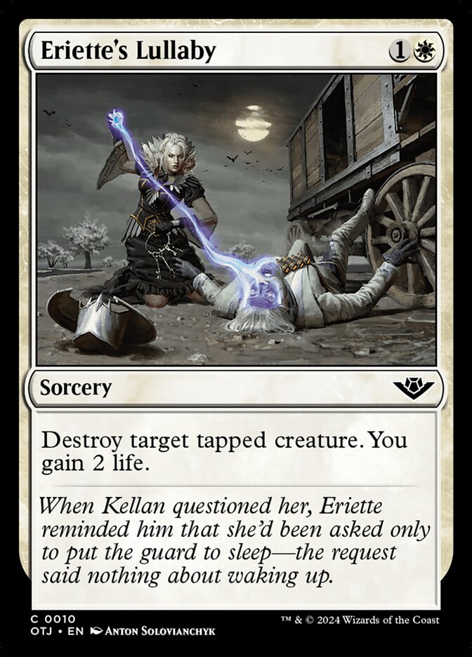 Canção de Ninar de Eriette / Eriette's Lullaby - Magic: The Gathering - MoxLand