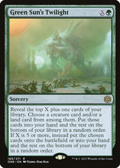 Crepúsculo do Sol Verde / Green Sun's Twilight - Magic: The Gathering - MoxLand