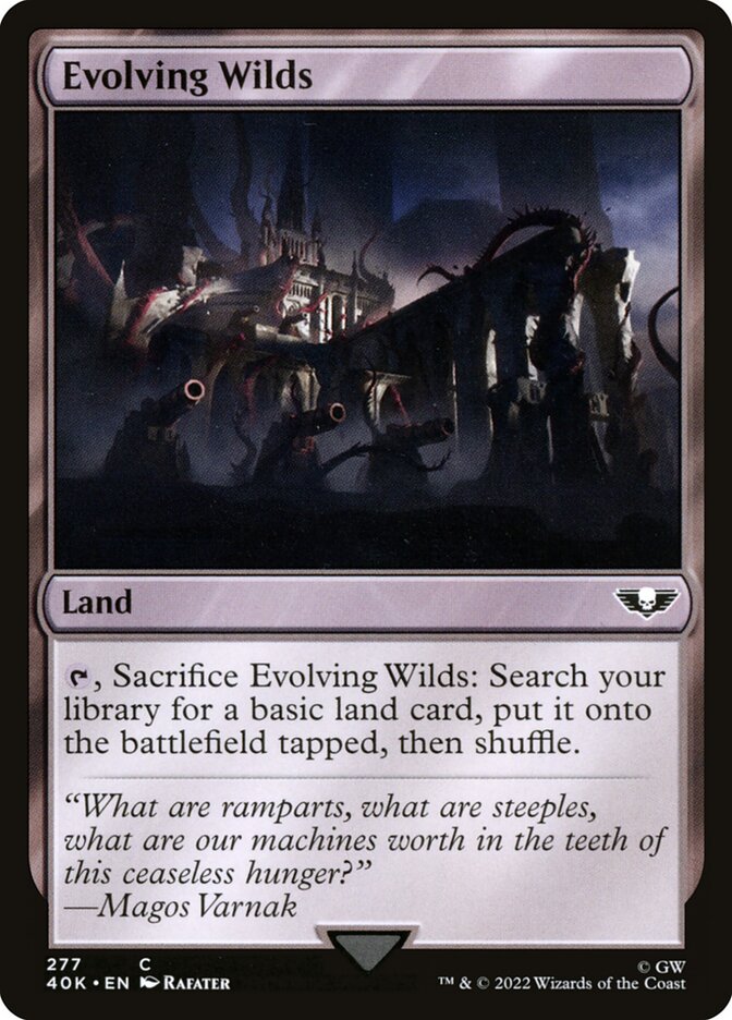 Terras em Desenvolvimento / Evolving Wilds - Magic: The Gathering - MoxLand