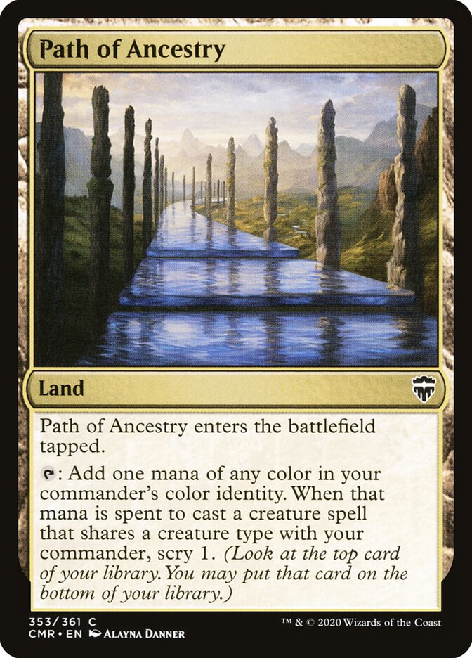 Caminho da Ascendência / Path of Ancestry - Magic: The Gathering - MoxLand